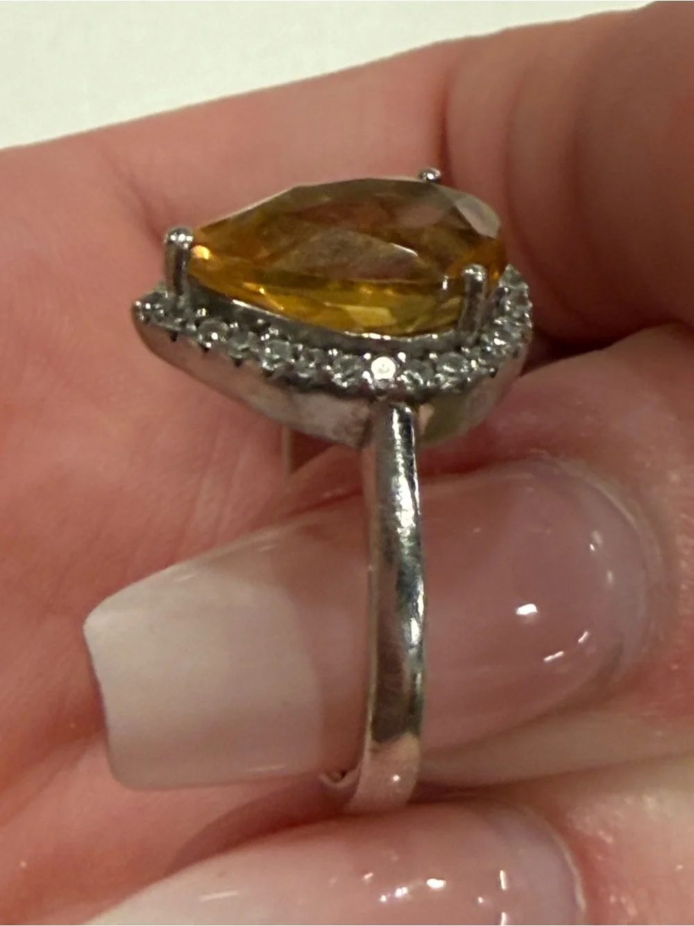 N/A elegant teardrop